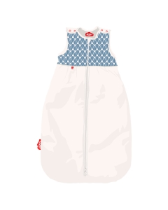 Bio-Babyschlafsack New Little Leaves / Aus Bio-Baumwolle & Swisswool / 70 cm, 90 cm, 110 cm